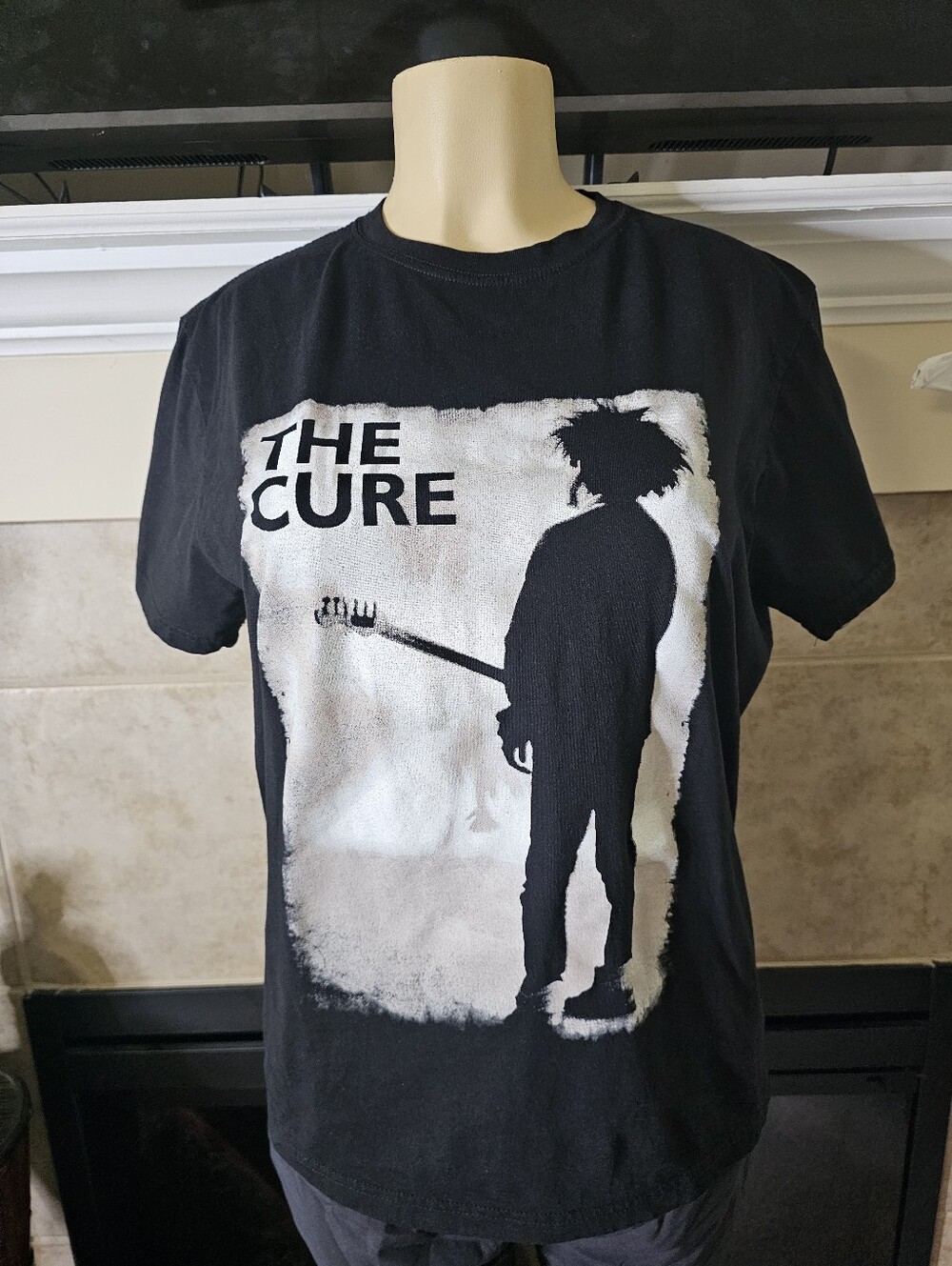 The CURE band T-shirt. Size M.